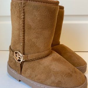 Girls bebe Faux Suede Boots